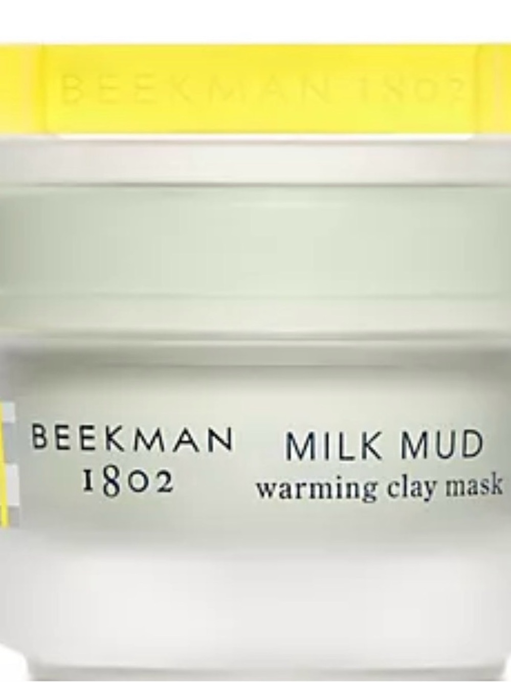 Milk mud mask